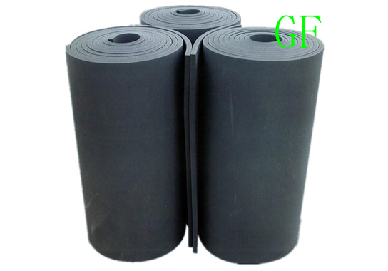 High Density Black Rubber Foam Roll Polyurethane Foam Insulation Sheets